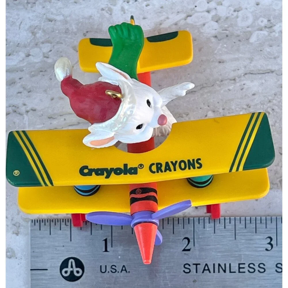 Hallmark Keepsake Collector’s Ornament 1996 Bright Flying Colors Crayola Mouse
